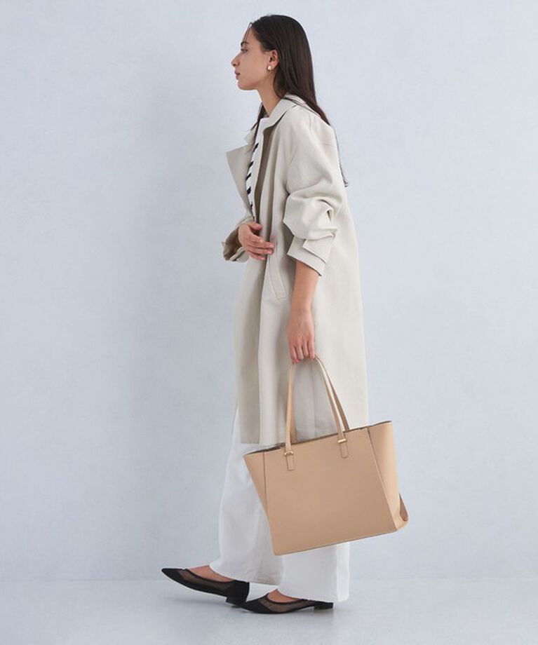 UNITED ARROWS green label relaxing「【WEB限定】ワンポイント シンプル トートバッグ（ソフトPCバッグ付） / A4 / 通勤」|トートバッグ|