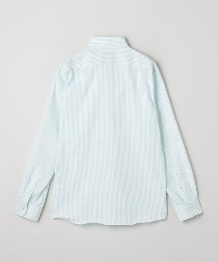 UNITED ARROWS green label relaxing「エブリット コットンオックス ストライプ スナップ ボタンダウン シャツ -イージーアイロン-」|シャツ・ブラウス|