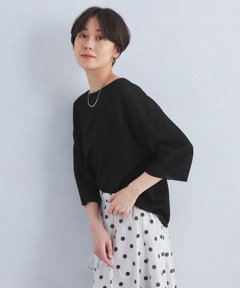 UNITED ARROWS green label relaxing「ラミー ルージー ニット プルオーバー -ウォッシャブル-」|ニット・セーター|