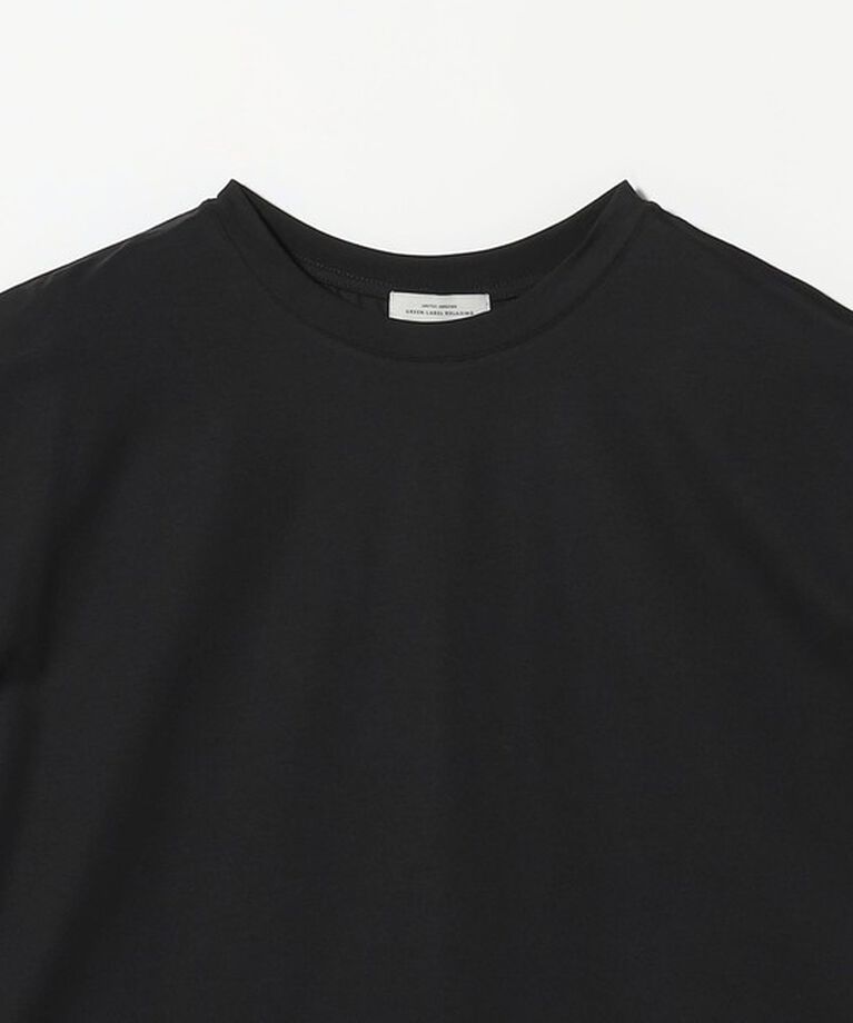 UNITED ARROWS green label relaxing「グロッシー フレンチスリーブ Tシャツ -抗菌防臭・制菌-」|Tシャツ・カットソー|