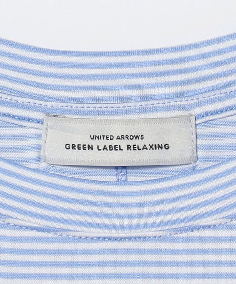 UNITED ARROWS green label relaxing「グロッシー フレンチスリーブ Tシャツ -抗菌防臭・制菌-」|Tシャツ・カットソー|