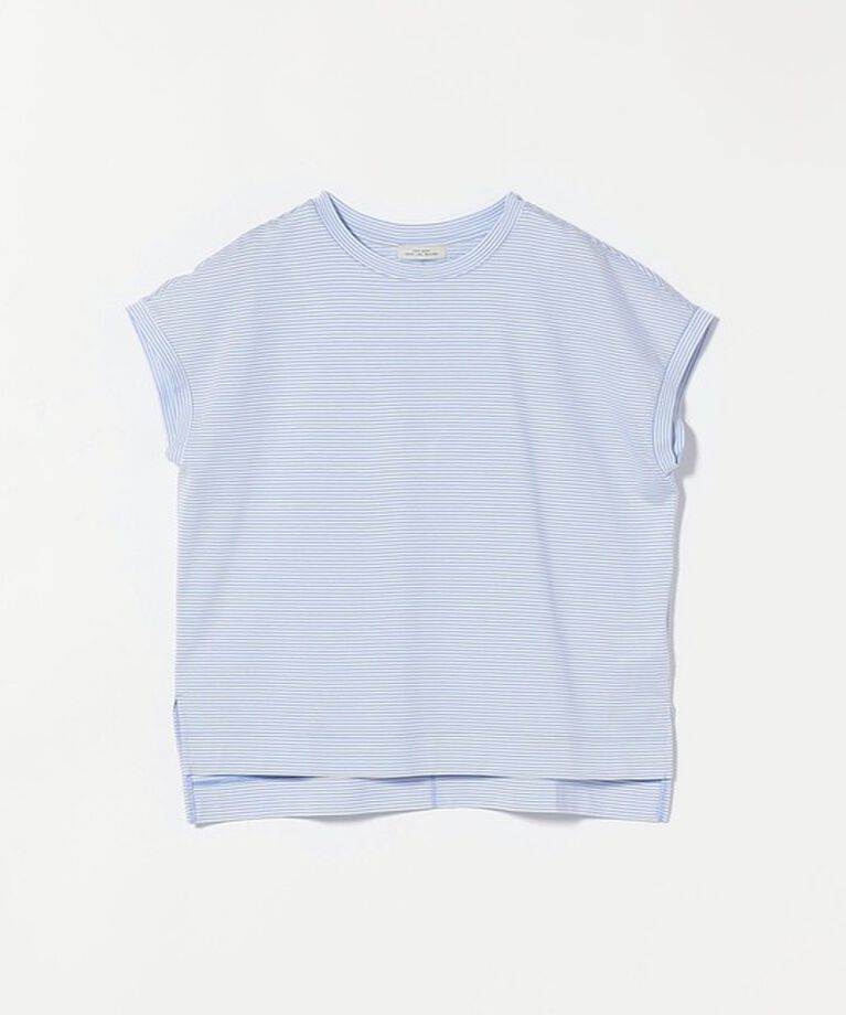 UNITED ARROWS green label relaxing「グロッシー フレンチスリーブ Tシャツ -抗菌防臭・制菌-」|Tシャツ・カットソー|
