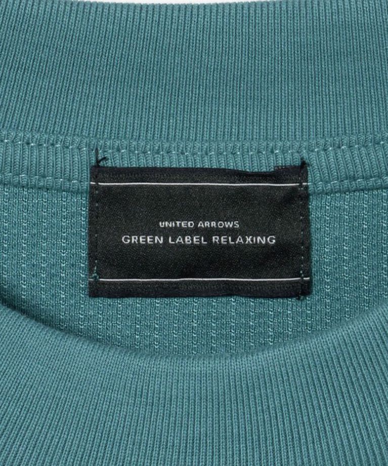 UNITED ARROWS green label relaxing「GIZA ハニカム クルーネック 半袖 Tシャツ」|Tシャツ・カットソー|