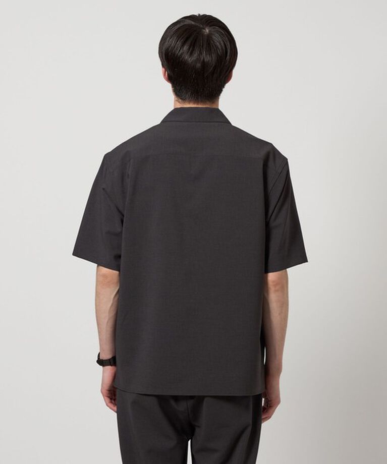 UNITED ARROWS green label relaxing「【WEB限定】JUST fit ドライ オープンカラー ショート スリーブ 半袖 シャツ -ストレッチ・吸水速乾-」|シャツ・ブラウス|