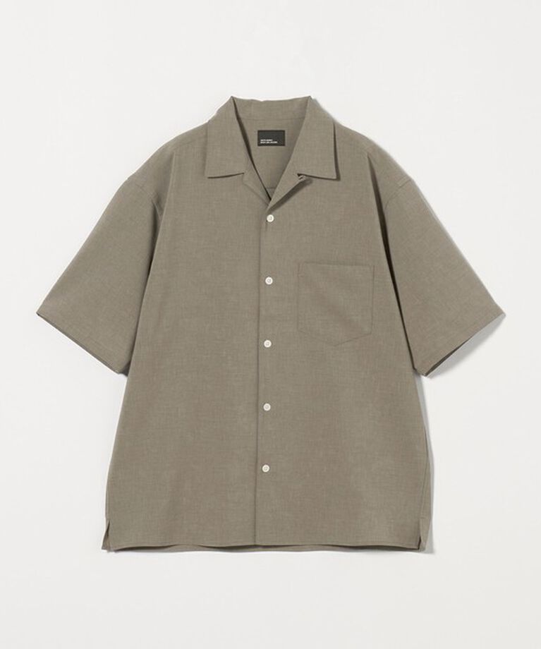UNITED ARROWS green label relaxing「【WEB限定】JUST fit ドライ オープンカラー ショート スリーブ 半袖 シャツ -ストレッチ・吸水速乾-」|シャツ・ブラウス|