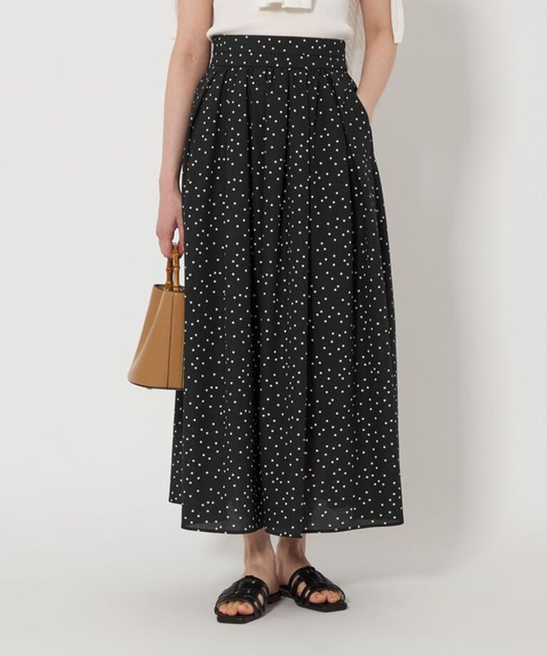 UNITED ARROWS green label relaxing「Breeze Cool エアリー ギャザー スカート -マシンウォッシャブル・吸水速乾・通気性-」|フレア|その他1