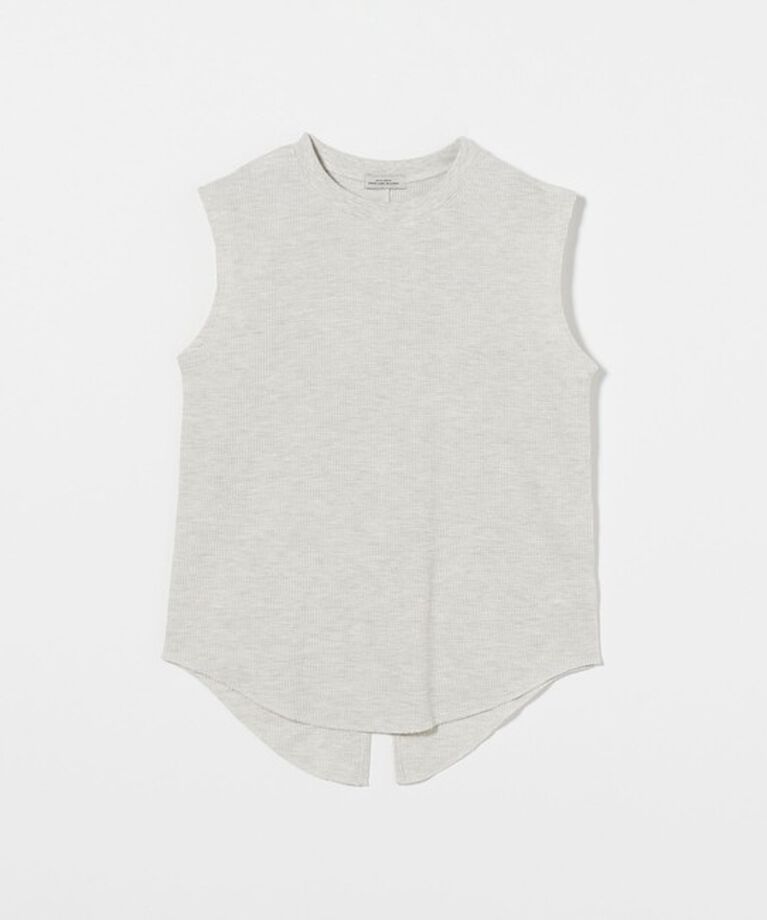 UNITED ARROWS green label relaxing「【WEB限定】＜at ease＞ワッフル ノースリーブ Tシャツ」|Tシャツ・カットソー|