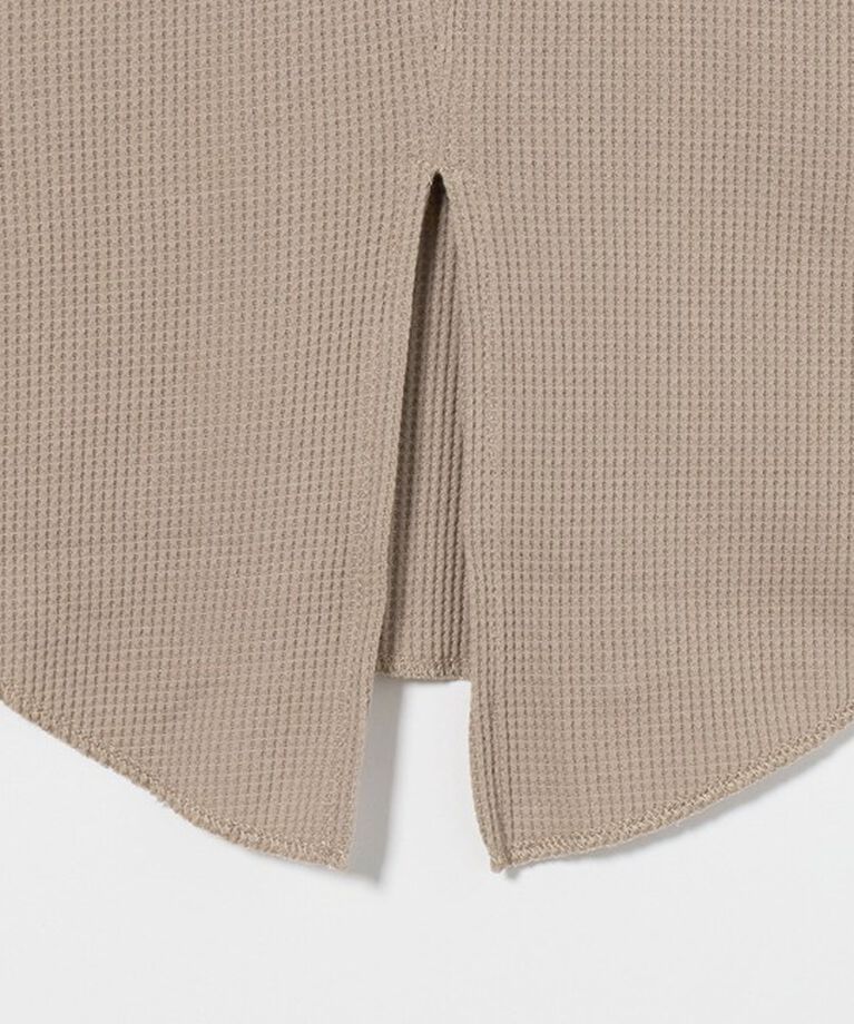 UNITED ARROWS green label relaxing「【WEB限定】＜at ease＞ワッフル ノースリーブ Tシャツ」|Tシャツ・カットソー|