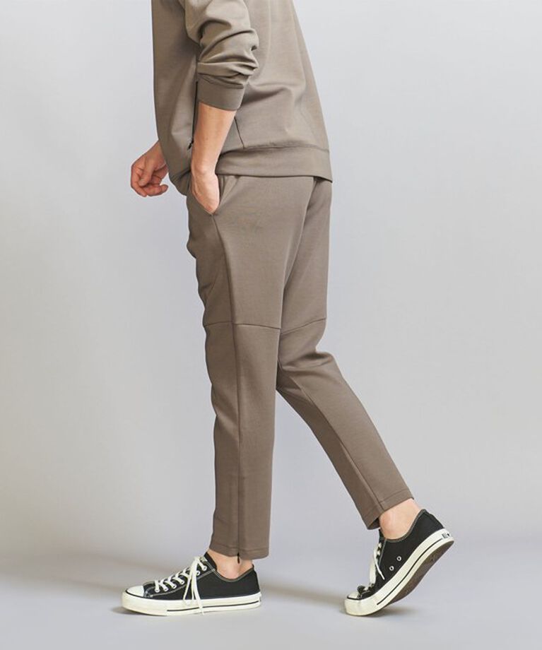 BEAUTY&YOUTH UNITED ARROWS「【WEB限定 WARDROBE SMART】ダブルニット イージーパンツ/セットアップ対応」|チノ|