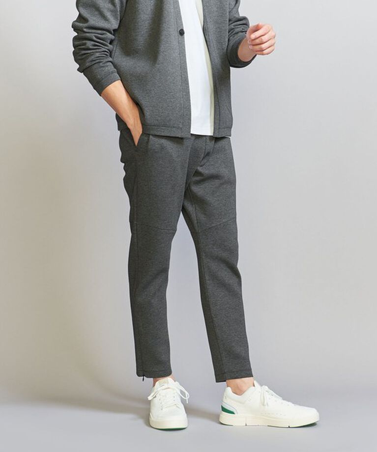 BEAUTY&YOUTH UNITED ARROWS「【WEB限定 WARDROBE SMART】ダブルニット イージーパンツ/セットアップ対応」|チノ|