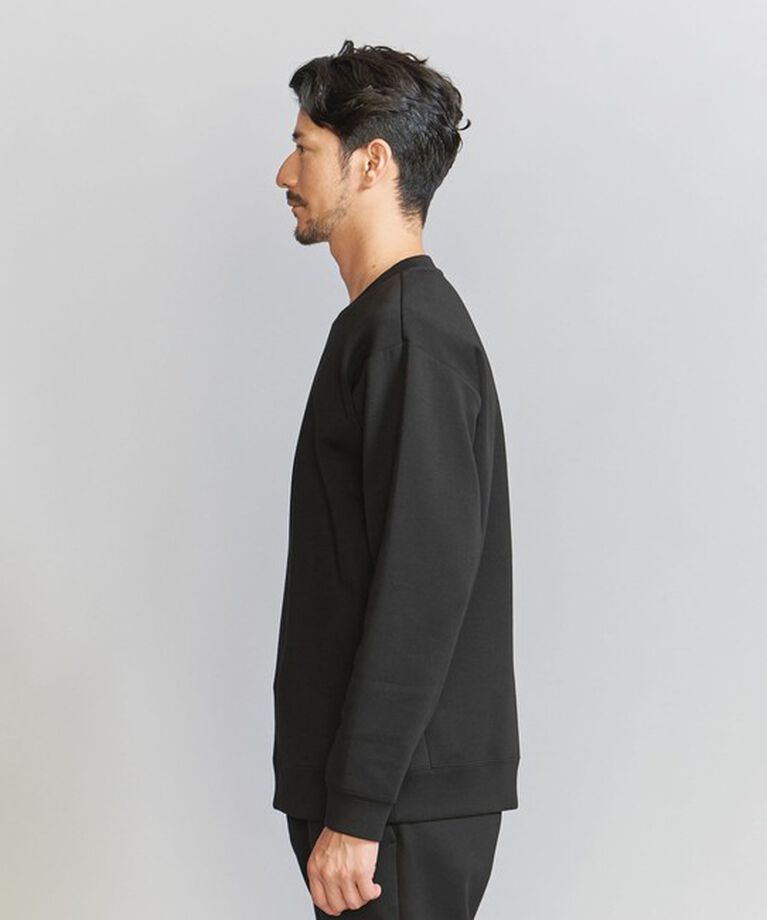 BEAUTY&YOUTH UNITED ARROWS「【WEB限定 WARDROBE SMART】ダブルニット クルーネック スウェット/セットアップ対応」|スウェット・ジャージ|