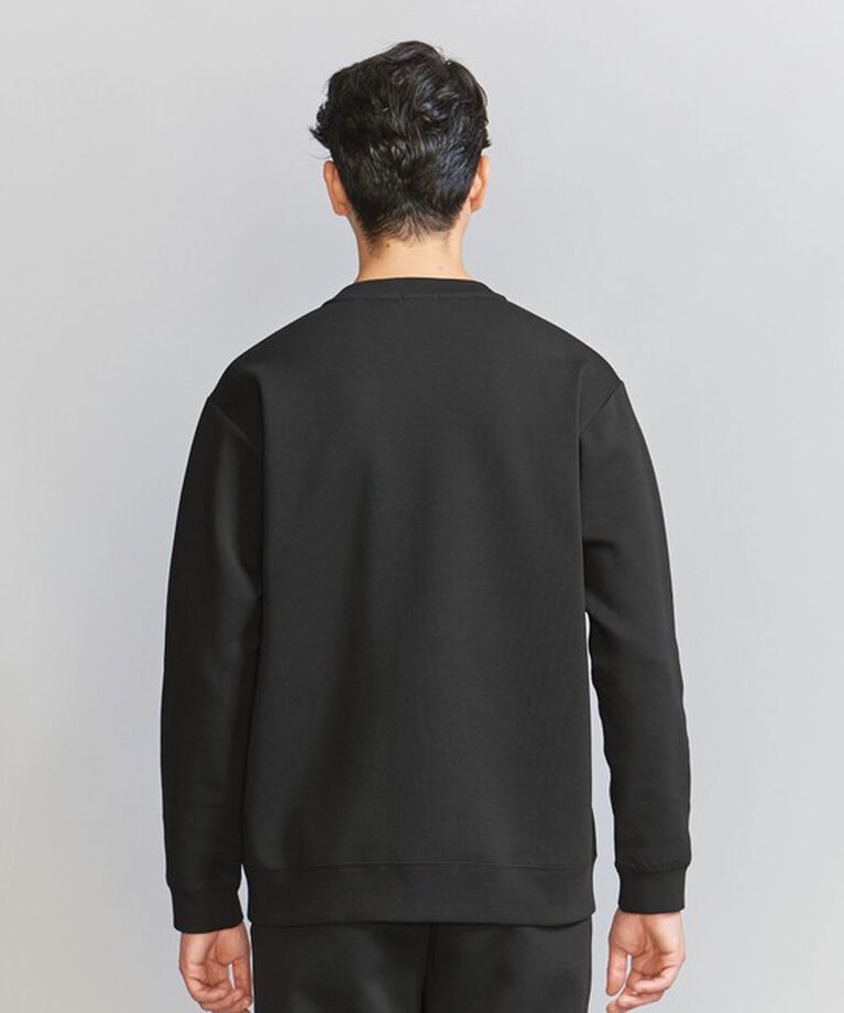 BEAUTY&YOUTH UNITED ARROWS「【WEB限定 WARDROBE SMART】ダブルニット クルーネック スウェット/セットアップ対応」|スウェット・ジャージ|