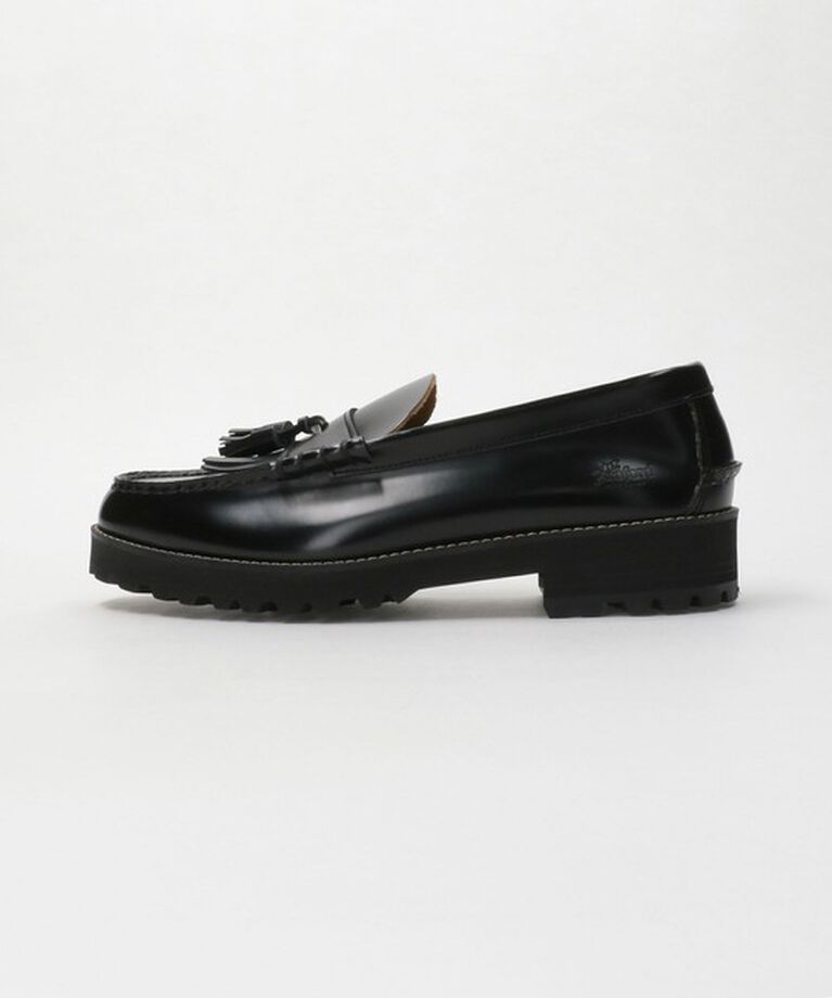BEAUTY&YOUTH UNITED ARROWS「＜The Kenford Fineshoes＞ タンク ソール キルト タッセル ローファー」|ローファー|BLACK