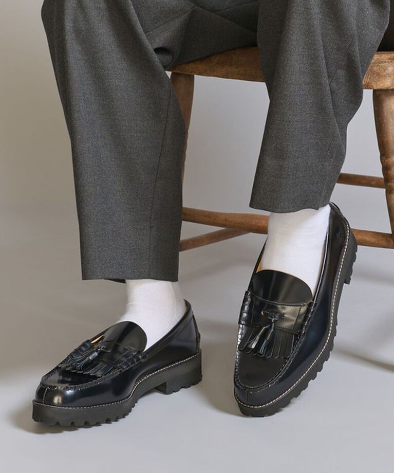 BEAUTY&YOUTH UNITED ARROWS「＜The Kenford Fineshoes＞ タンク ソール キルト タッセル ローファー」|ローファー|