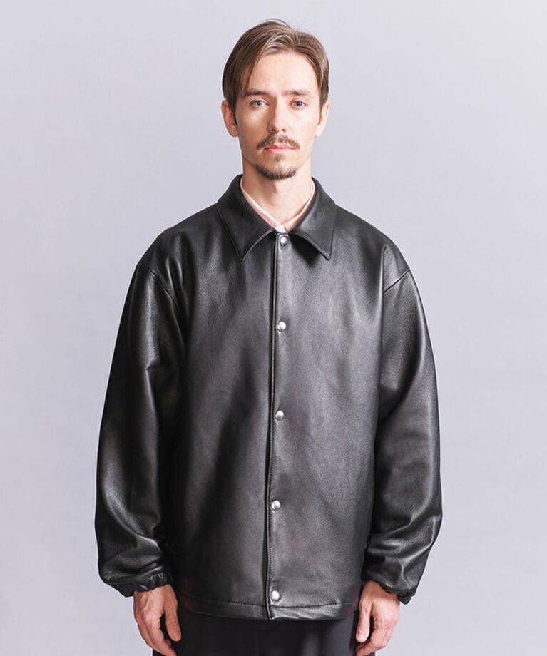 BEAUTY&YOUTH UNITED ARROWS「レザー コーチ ジャケット 4」|その他|