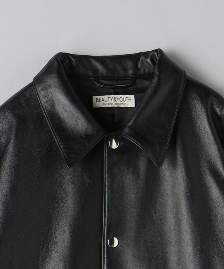 BEAUTY&YOUTH UNITED ARROWS「レザー コーチ ジャケット 4」|その他|