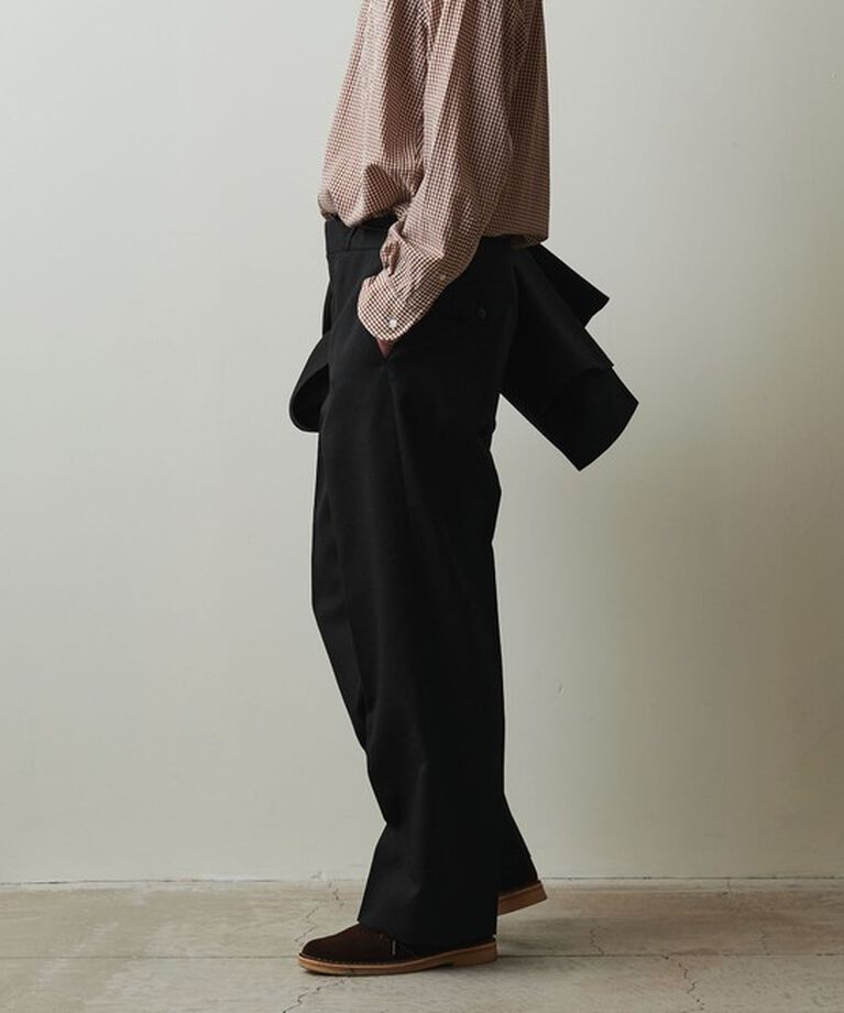 STEVEN ALAN「＜Steven Alan＞ ウール オックスフォード M1 TYPEII パンツ」|スラックス|