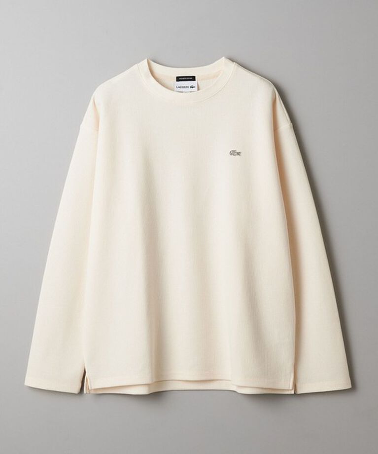 BEAUTY&YOUTH UNITED ARROWS「＜LACOSTE for BEAUTY&YOUTH＞ 1トーン ロングスリーブ Tシャツ」|Tシャツ・カットソー|