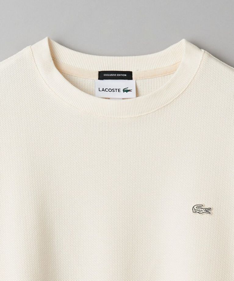 BEAUTY&YOUTH UNITED ARROWS「＜LACOSTE for BEAUTY&YOUTH＞ 1トーン ロングスリーブ Tシャツ」|Tシャツ・カットソー|