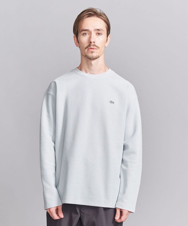 BEAUTY&YOUTH UNITED ARROWS「＜LACOSTE for BEAUTY&YOUTH＞ 1トーン ロングスリーブ Tシャツ」|Tシャツ・カットソー|