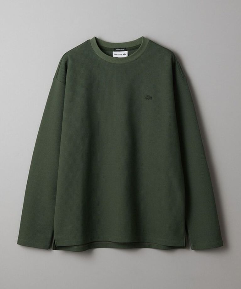 BEAUTY&YOUTH UNITED ARROWS「＜LACOSTE for BEAUTY&YOUTH＞ 1トーン ロングスリーブ Tシャツ」|Tシャツ・カットソー|