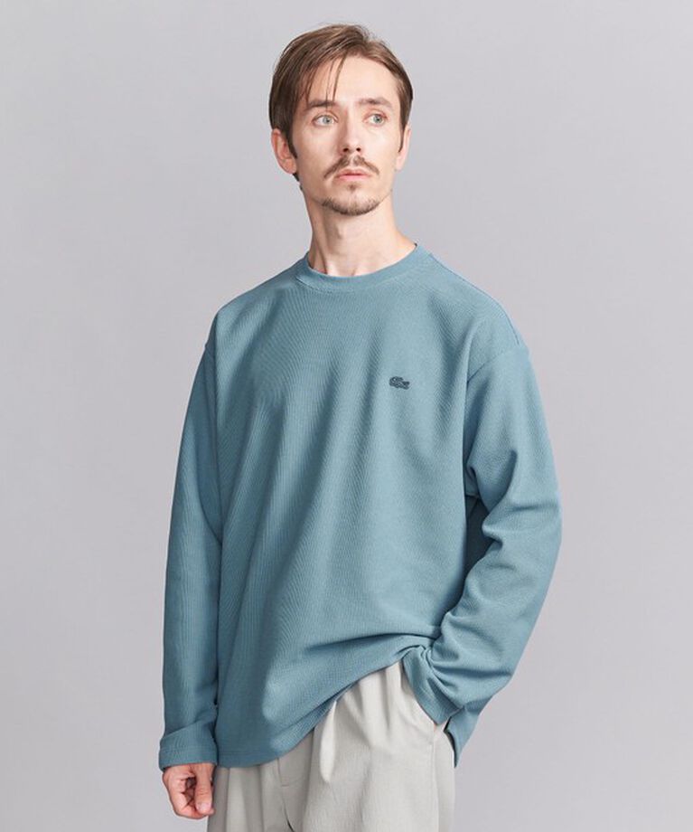 BEAUTY&YOUTH UNITED ARROWS「＜LACOSTE for BEAUTY&YOUTH＞ 1トーン ロングスリーブ Tシャツ」|Tシャツ・カットソー|ROYAL