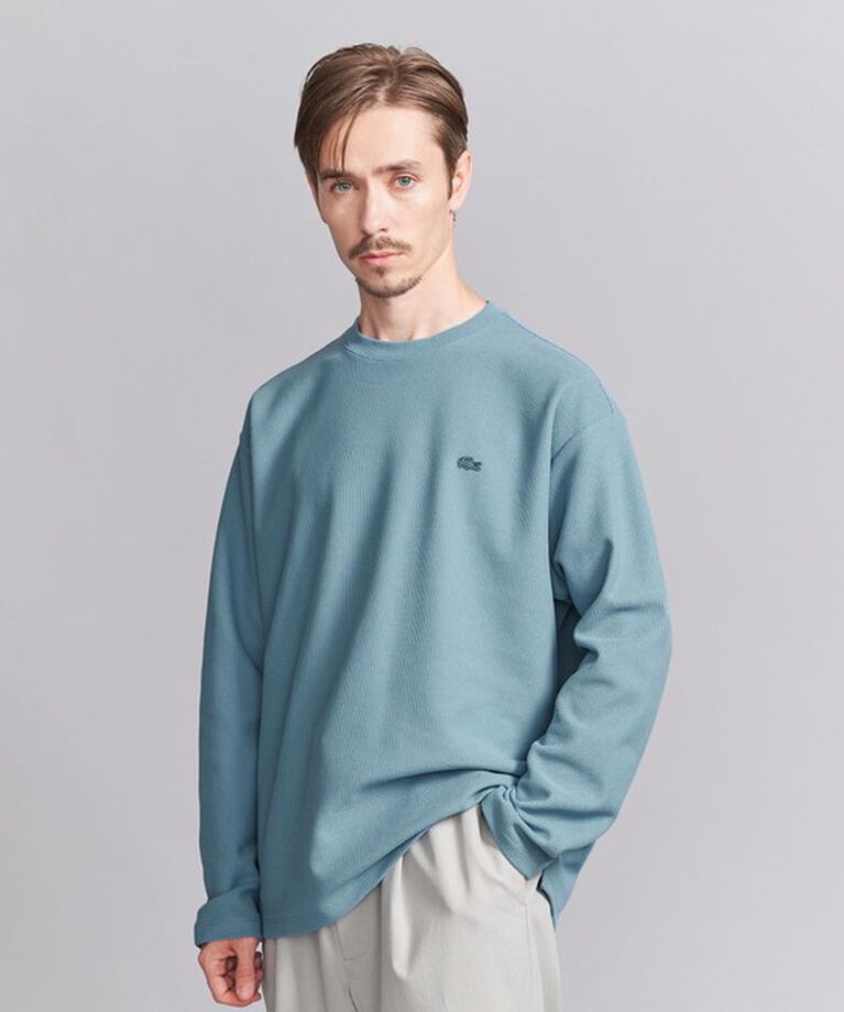 BEAUTY&YOUTH UNITED ARROWS「＜LACOSTE for BEAUTY&YOUTH＞ 1トーン ロングスリーブ Tシャツ」|Tシャツ・カットソー|