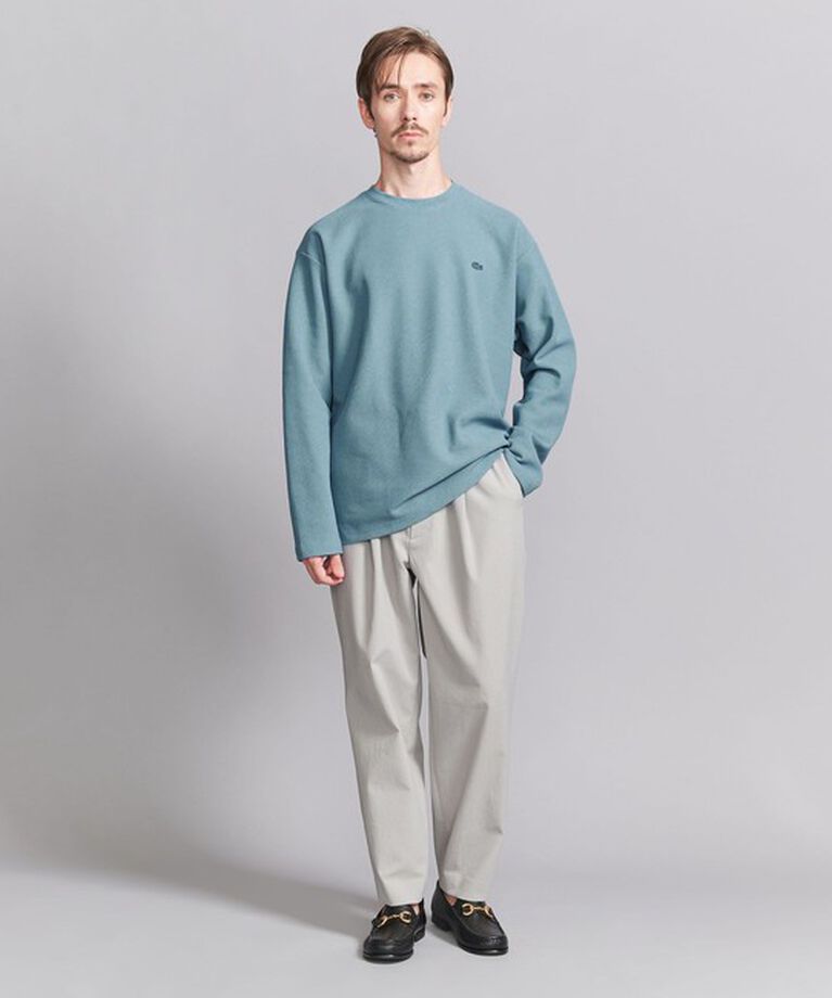 BEAUTY&YOUTH UNITED ARROWS「＜LACOSTE for BEAUTY&YOUTH＞ 1トーン ロングスリーブ Tシャツ」|Tシャツ・カットソー|