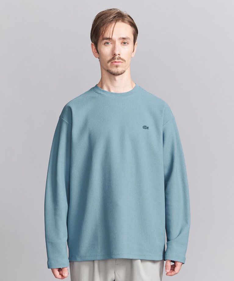 BEAUTY&YOUTH UNITED ARROWS「＜LACOSTE for BEAUTY&YOUTH＞ 1トーン ロングスリーブ Tシャツ」|Tシャツ・カットソー|