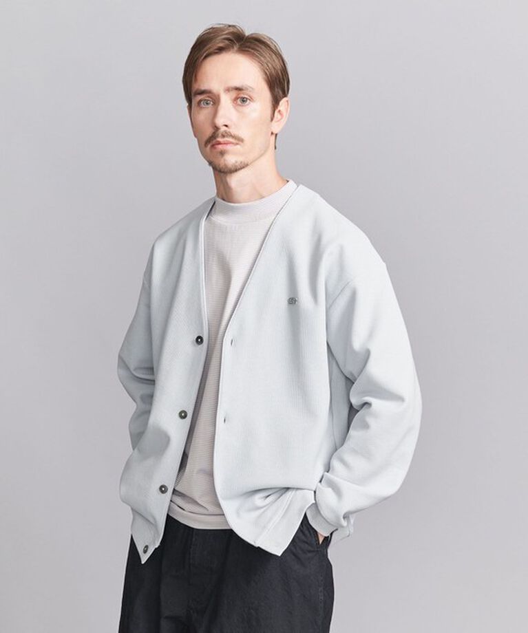 BEAUTY&YOUTH UNITED ARROWS「＜LACOSTE for BEAUTY&YOUTH＞ 1トーン カーディガン」|カーディガン|LT.GRAY