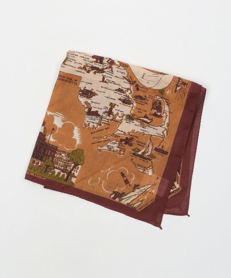 BEAUTY&YOUTH UNITED ARROWS「＜BINDU＞MAP バンダナ」|バンダナ・スカーフ|
