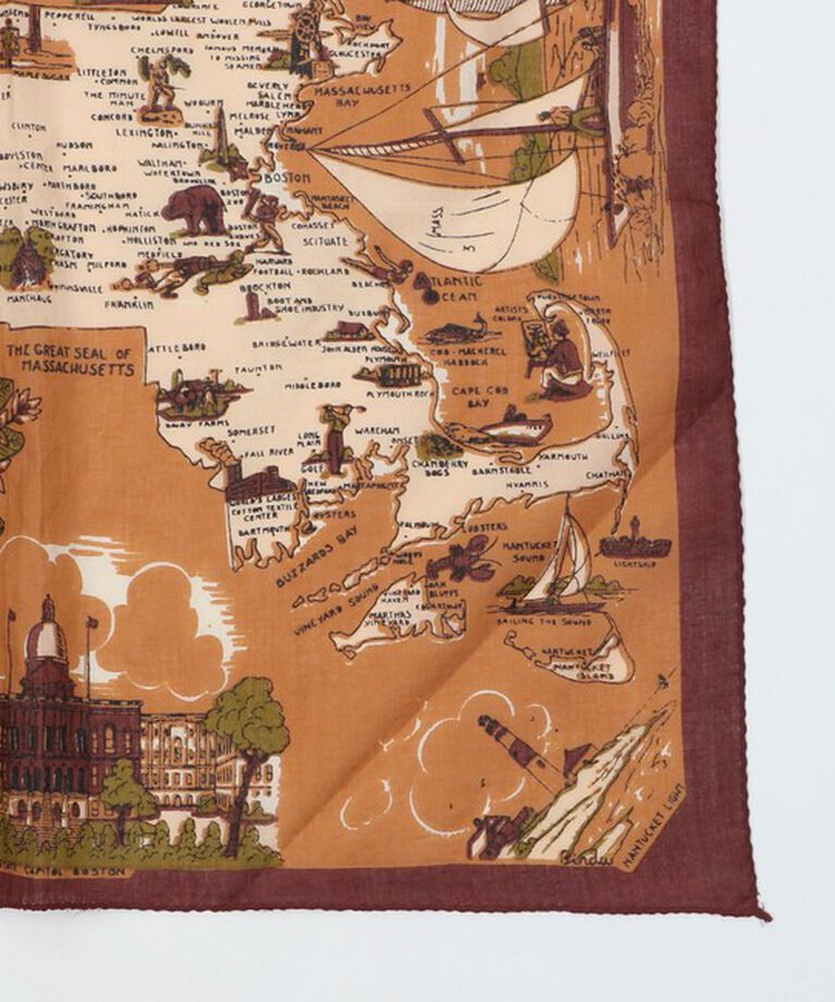 BEAUTY&YOUTH UNITED ARROWS「＜BINDU＞MAP バンダナ」|バンダナ・スカーフ|