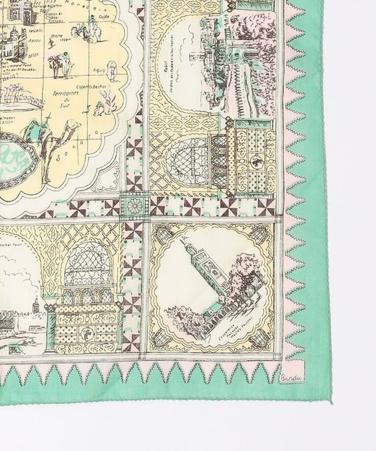 BEAUTY&YOUTH UNITED ARROWS「＜BINDU＞MAP バンダナ」|バンダナ・スカーフ|