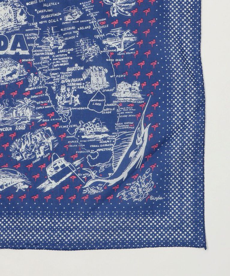 BEAUTY&YOUTH UNITED ARROWS「＜BINDU＞MAP バンダナ」|バンダナ・スカーフ|