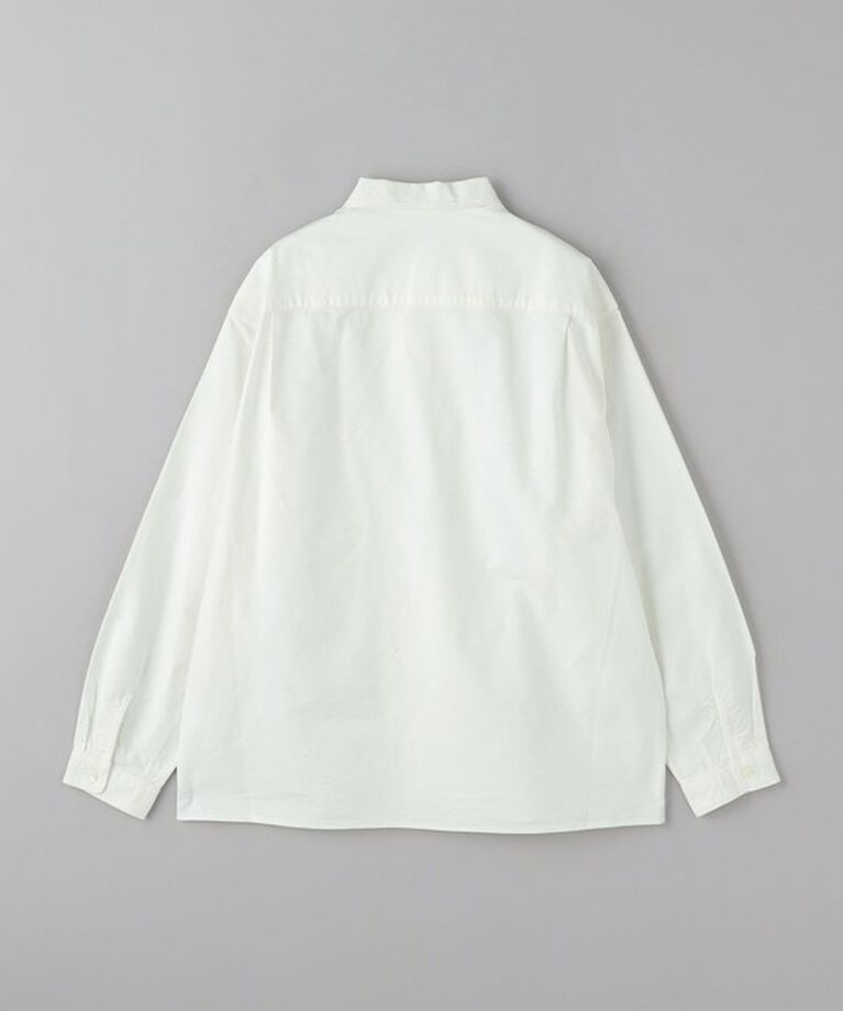 BEAUTY&YOUTH UNITED ARROWS「＜one BEAUTY&YOUTH＞ コットンシルク オックスフォード キャンプカラー フォルムシャツ」|シャツ・ブラウス|