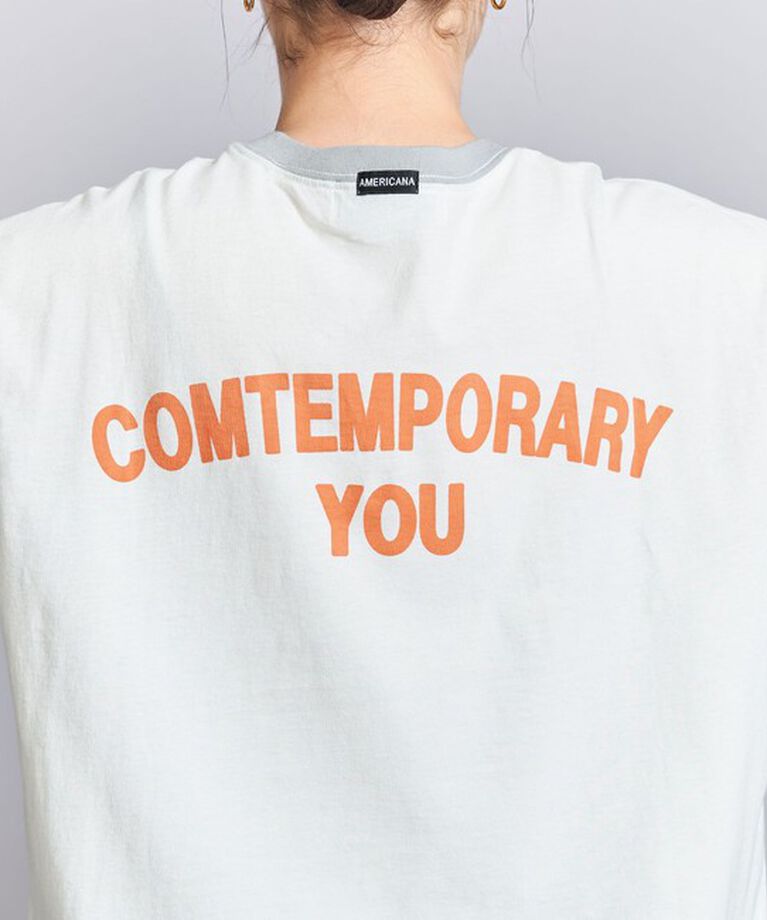 BEAUTY&YOUTH UNITED ARROWS「【WEB限定/別注】＜Americana＞リンガーTシャツ」|Tシャツ・カットソー|