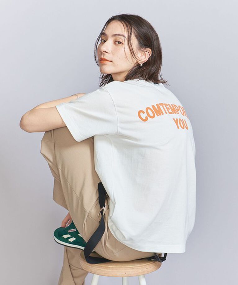 BEAUTY&YOUTH UNITED ARROWS「【WEB限定/別注】＜Americana＞リンガーTシャツ」|Tシャツ・カットソー|