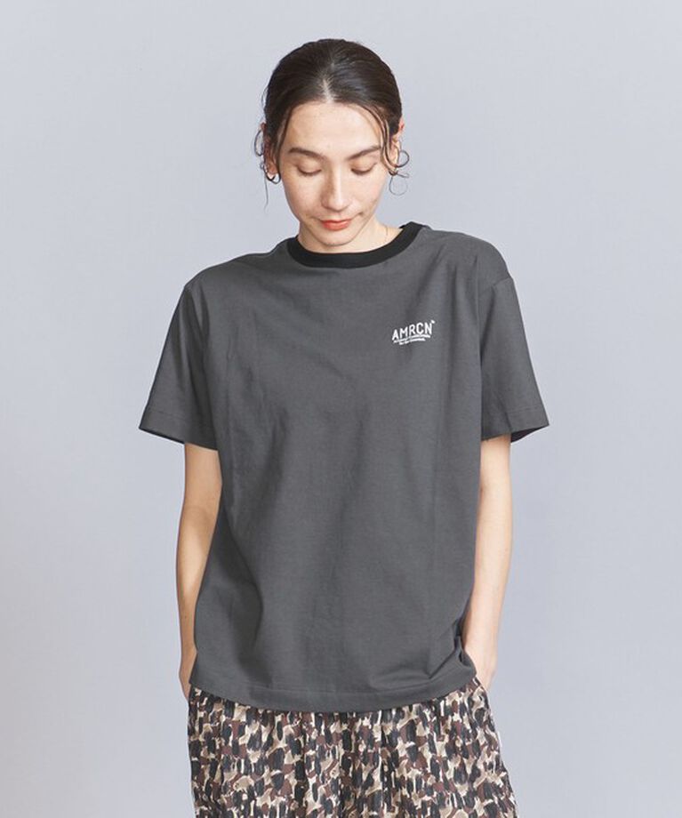 BEAUTY&YOUTH UNITED ARROWS「【WEB限定/別注】＜Americana＞リンガーTシャツ」|Tシャツ・カットソー|