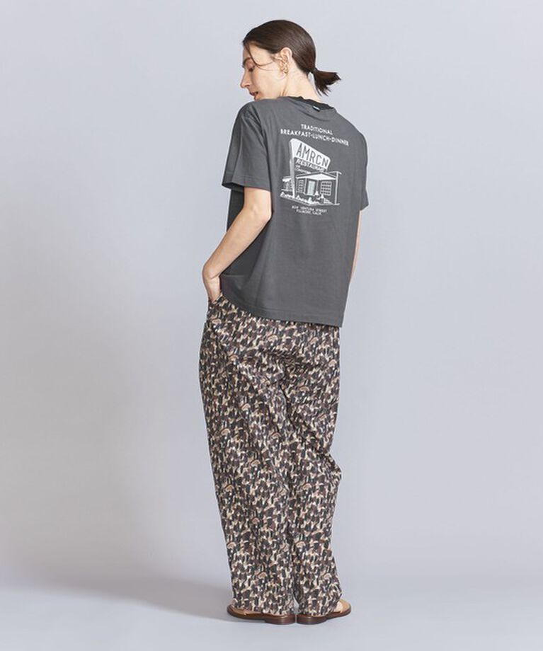 BEAUTY&YOUTH UNITED ARROWS「【WEB限定/別注】＜Americana＞リンガーTシャツ」|Tシャツ・カットソー|