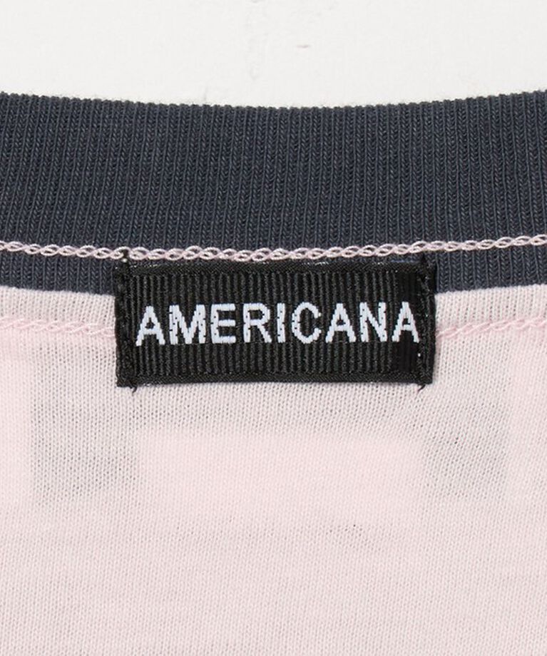 BEAUTY&YOUTH UNITED ARROWS「【WEB限定/別注】＜Americana＞リンガーTシャツ」|Tシャツ・カットソー|