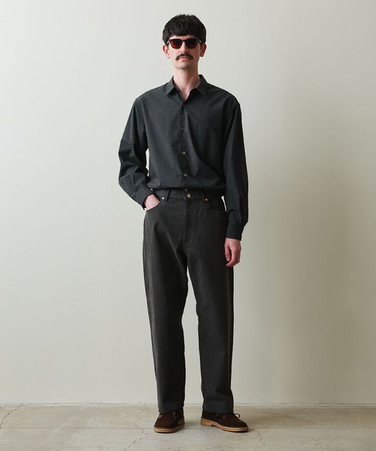 STEVEN ALAN「＜Steven Alan＞ TR オンブレ― チェック レギュラーカラー シャツ LOOSE」|シャツ・ブラウス|