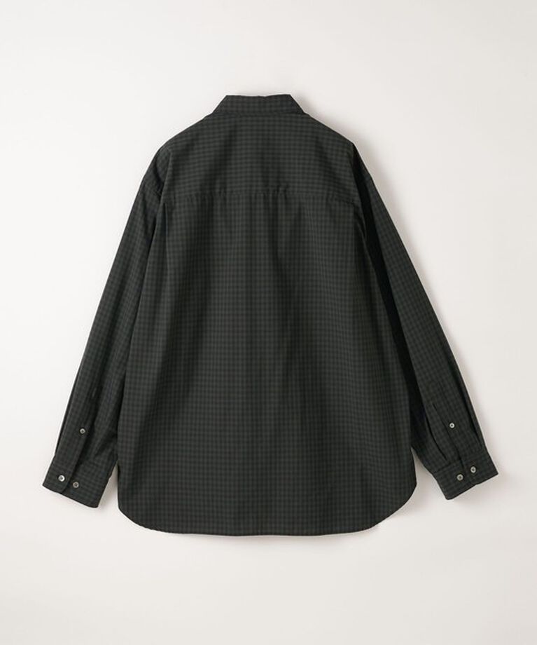 STEVEN ALAN「＜Steven Alan＞ TR オンブレ― チェック レギュラーカラー シャツ LOOSE」|シャツ・ブラウス|