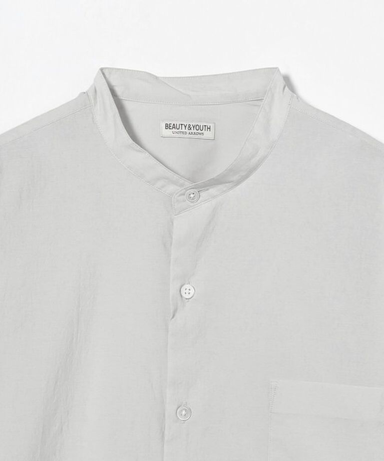 BEAUTY&YOUTH UNITED ARROWS「エアリー コットン バンド スクエア― フォルムシャツ」|シャツ・ブラウス|