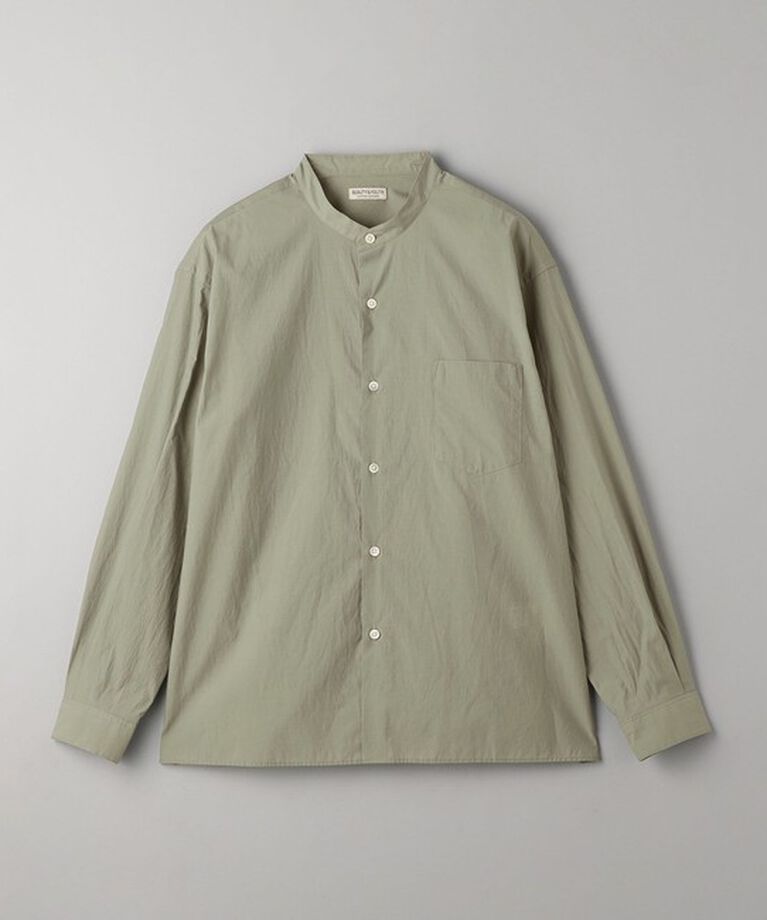 BEAUTY&YOUTH UNITED ARROWS「エアリー コットン バンド スクエア― フォルムシャツ」|シャツ・ブラウス|
