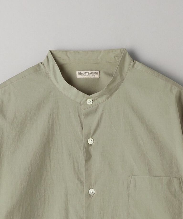 BEAUTY&YOUTH UNITED ARROWS「エアリー コットン バンド スクエア― フォルムシャツ」|シャツ・ブラウス|