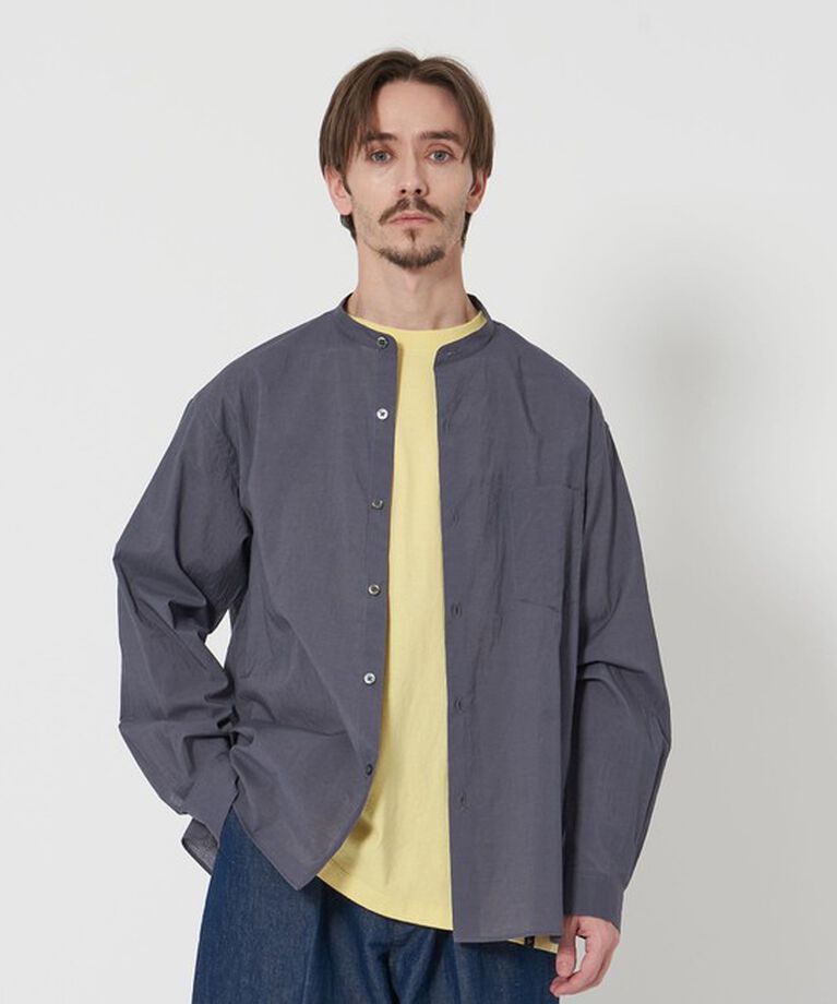 BEAUTY&YOUTH UNITED ARROWS「エアリー コットン バンド スクエア― フォルムシャツ」|シャツ・ブラウス|