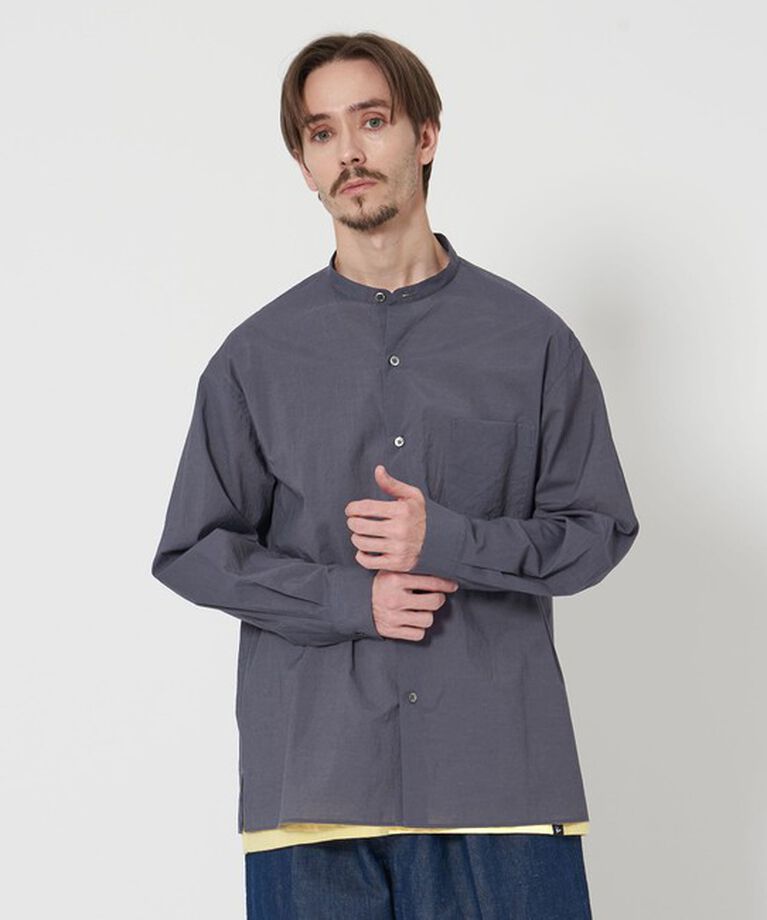 BEAUTY&YOUTH UNITED ARROWS「エアリー コットン バンド スクエア― フォルムシャツ」|シャツ・ブラウス|