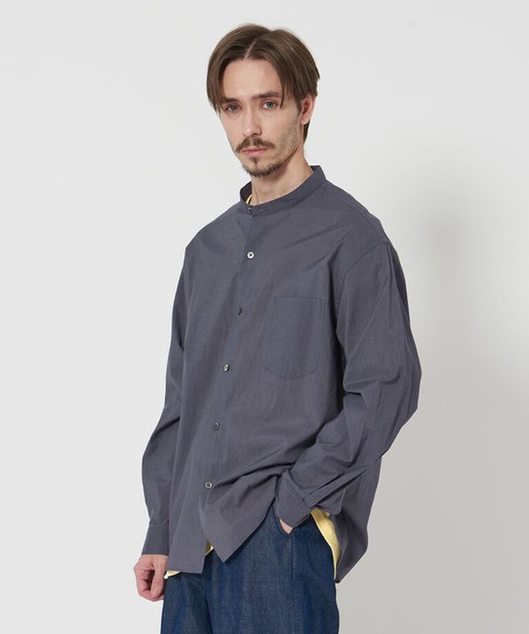 BEAUTY&YOUTH UNITED ARROWS「エアリー コットン バンド スクエア― フォルムシャツ」|シャツ・ブラウス|