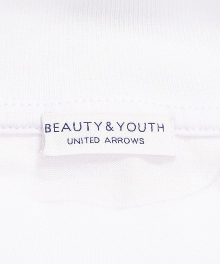 BEAUTY&YOUTH UNITED ARROWS「【WEB限定 WARDROBE SMART】クリア  ガスコットン モックネック カットソー【抗菌・防臭】」|Tシャツ・カットソー|