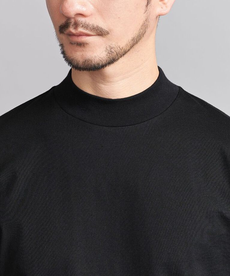 BEAUTY&YOUTH UNITED ARROWS「【WEB限定 WARDROBE SMART】クリア  ガスコットン モックネック カットソー【抗菌・防臭】」|Tシャツ・カットソー|